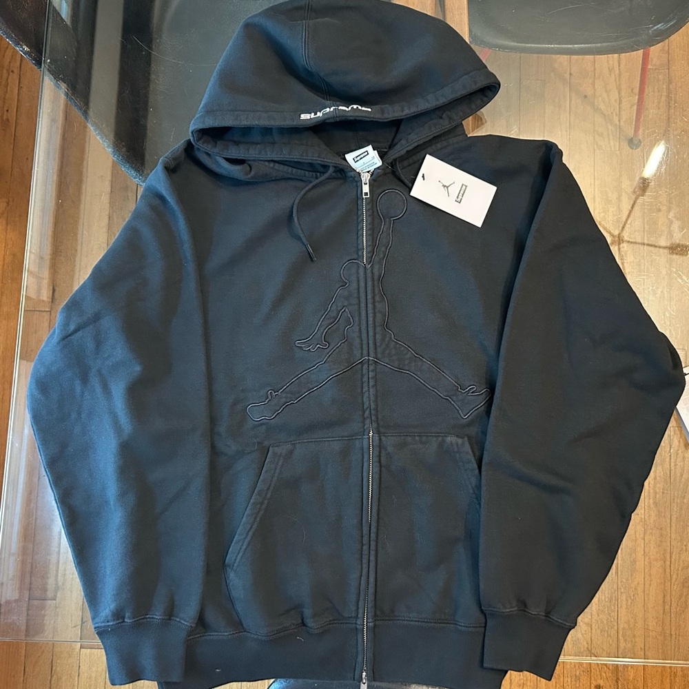 Supreme x Jordan Zip Up Hooded Sweatshirt SS26